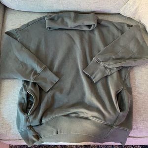 Aerie Medium Turtleneck Sweatshirt (With Pockets)